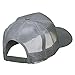 e4Hats.com American Flag Patch 5 Panel Mesh Cap - Grey OSFM