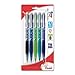 Pentel Icy Razzle-Dazzle Automatic Pencil, 0.7 mm, Assorted Barrels, 5 Pack (AL27RDBP5M)