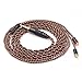 KBEAR MMCX 8 Core Earphone Cable Upgraded Single Crystal Copper and Silver Plated Copper Hybrid Braided Earphone Replacement Wire for Shure SE846 SE535 SE215 SE315 SE425 TIN T2 T3 P1 T4 (MMCX 3.5mm)