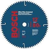 Bosch CB1280 Construction Series 12-Inch 80 Tooth ATB Crosscutting Saw Blade with 1-Inch Arbor