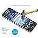 JETech Note 2 Screen Protector, Premium Tempered Glass Screen Protector Film for Samsung Galaxy Note 2