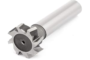 New Lon0167 30mm Cutting Featured Dia 10mm Depth Reliable Efficacy HSS-AL 8 Flutes T Slot End Mill Cutter 90mm Long(id:06a 03