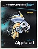 Student Companion Algebra 1 (Florida Teacher's Guide)