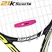 21K Sports Tennis Vibration Dampener- Set of 3-Tennis Shock Absorber for Strings- Best for Tennis Racket, Premium Durable & Long-Lasting- Great for Tennis Players (Green) (Neon Pink)