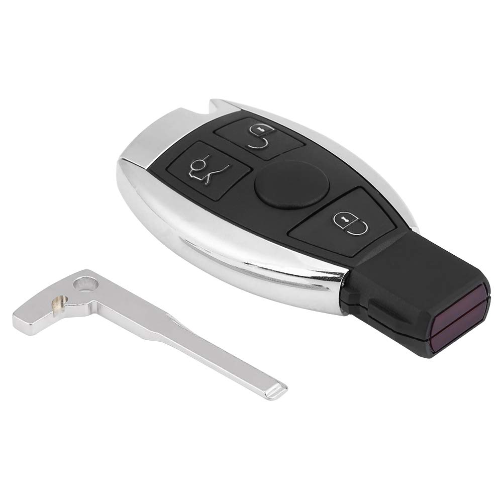 Car Remote Key, Key Fob Keyless Entry Remote 3 Button Control 4PCF9234 Chip Transmitter for BGA
