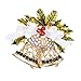 12 Pieces Enamel Christmas Brooch Pins Jewelry for Woman Kids Holiday Xmas Gift (Style A)