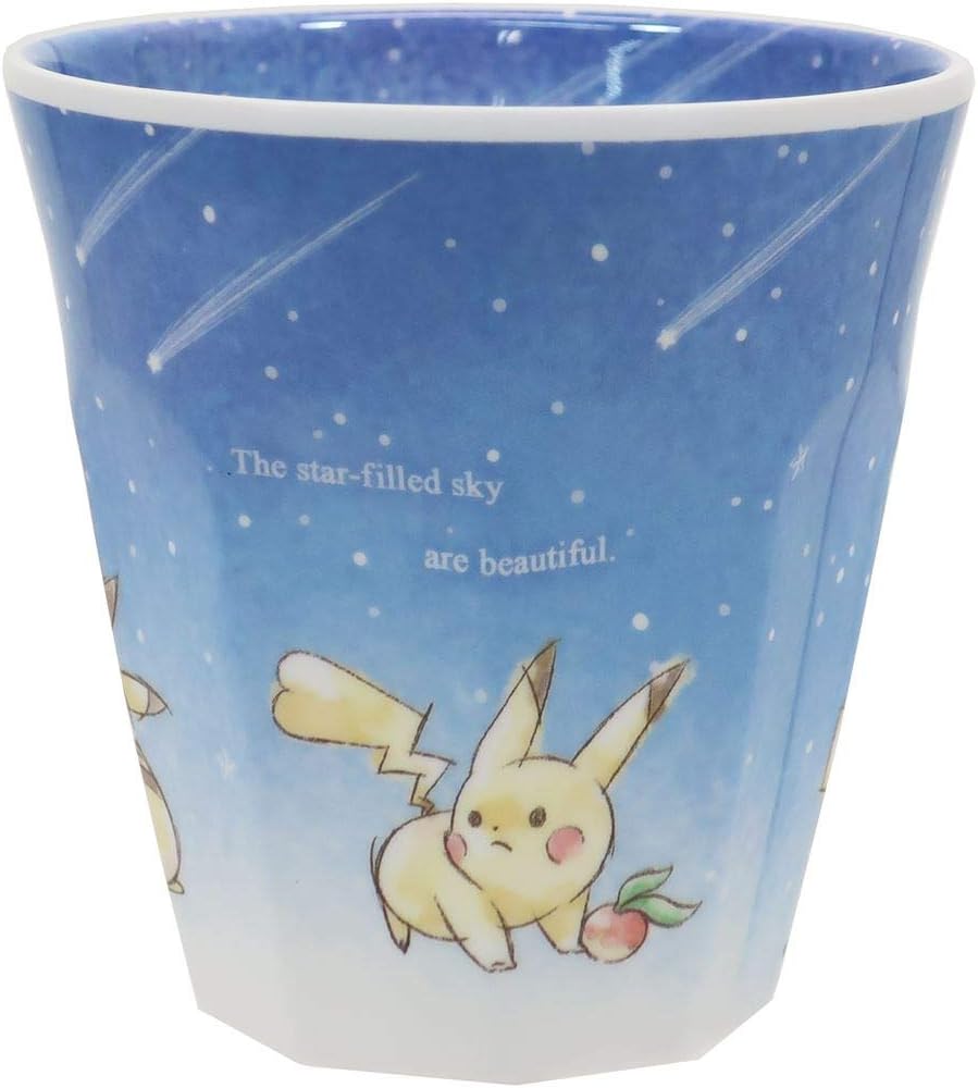 Amazon Co Jp ポケモン メラミンカップ Wプリント メラミンカップ ピカチュウ 星空 ポケットモンスター おもちゃ