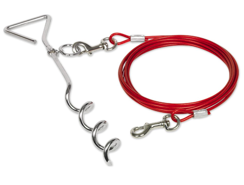 Nobby Spiral Stake with Cable