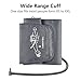 Blood Pressure Monitor,KUMEDA FDA Approved Automatic Digital Upper Arm Style Blood Monitor with Gray Cuff(fits Standard and Large Arms)and Included Carrying Case