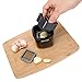 Premium Garlic Press by joyfor - Very Sharp Stainless Steel Blades - Garlic Chopper - Crush Garlic Cloves & Ginger with Ease - Garlic Crusher Made