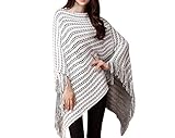 WOW CLOTHES Womens Oversized Winter Warm Plaid Striped Shawl Wrap Scarf with Fringe