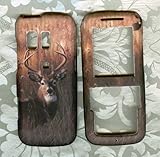 Rubberized camo buck Samsung SCH R451c (TracFone) Straight Talk phone cover