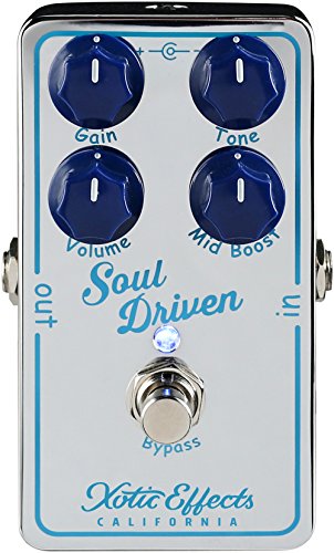Xotic Effects Soul Driven Boost & Overdrive Effects Pedal