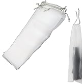 Oedema 10Pcs Umbrella Bags Disposable Replacement Translucent Umbrella Storage Bag Waterproof & Dustproof Umbrella Sleeves Reusable with Drawstring for Wet Umbrella