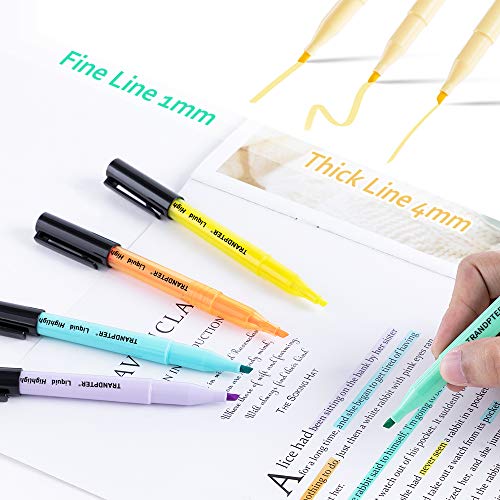 Highlighters, Assorted Colors Chisel Tip Highlighter Pens, Bible