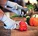 Cut Resistant Gloves - Best Food Grade Kitchen Level 5 Cut Protection - Lightweight, Breathable, and Extra Comfortable (1 Pair Medium)