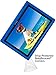 BobjGear Bobj Rugged Case for Lenovo 10 TB-X103F and Tab 2 A10-30, Tab2 X30F Custom Fit - Patented Venting - Sound Amplification - BobjBounces Kid Friendly (Batfish Blue)