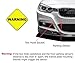 iJDMTOY No Drill Front Bumper Tow Hook License Plate Mounting Bracket Adapter Kit for 2013-2018 Nissan 370z (Excluding Nismo Bumper)