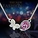 Osiana Butterfly Pendant Fashion Cute Necklace Crystal From Swarovski Elements 18