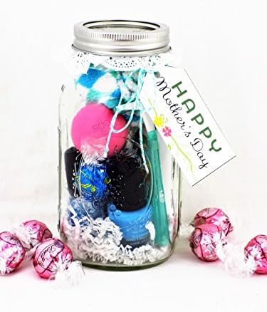 Beautiful Mother's Day Gift Jar Baskets (Spa)
