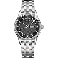 MIDO Belluna Automatic Diamond Black Dial Ladies Watch