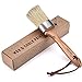 Mudder Round Paint Brush Wax Brush Chalk Paint and Wax Brush with 2 Inches Diameter Head