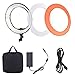 Andoer HD-18D 18 inch Studio Ring Light 55W 5600K Color Temperature Dimmable LED Video Light Lamp Built-in 252pcs SMD LEDs Digital Photographic Lighting CRI 95+