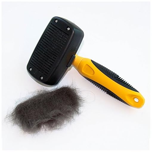 Pet Republique Self Cleaning Dog Slicker Brush For Cats Puppy