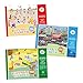 Jar Melo Reusable Sticker Pad; Great Assorted: 3 Packs - Animal World; City Park; Urban Transport; Over 408 Stickers; Separated Scenes;Easter Gift