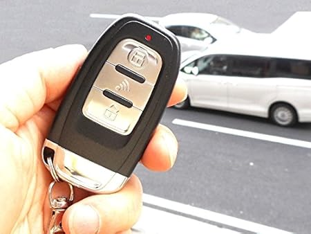 Amazon スマートキーフリーシステム スペアリモコン 追加アンテナ付 車用ロック 車 バイク