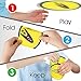 ArtCreativity Folding Pocket Frisbee Set -12 Pack - Foldable Frisbees for Kids and Adults - Summer Vacation Essentials - Summer Outdoor Toys for Kids - Fun Birthday Party Favors for Boys and Girls