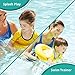 SwimSchool Heavy Duty, Swim Trainer Tube Vest for Toddlers & Young Kids, Pool Float, Learn-to-Swim, Adjustable Safety Strap, Yellow, Light Yellow (SSO10166YL)
