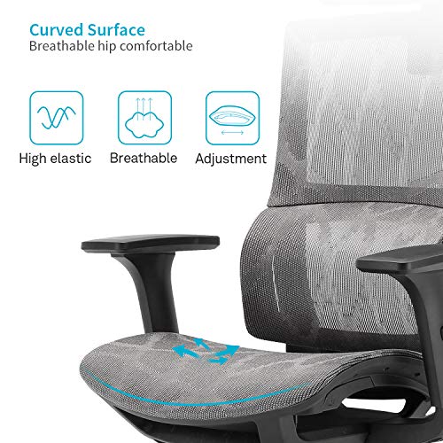 XUER Ergonomic Office Chair Home Office Desk Chair with Adaptive