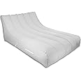SWIMLINE Original Cloud Chaise XL Pool Lake Float Lounger Raft for Adults & Kids | Comfortable Fabric Foam Texture for Floating & Backyard Lounging | Connect Multi Floats with Bungees