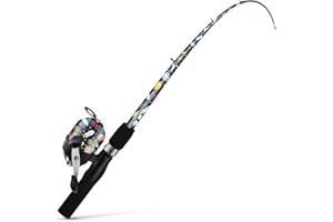 QUDRAKAST Kids Fishing Pole, Kids Telescopic Fishing Rod and Reel Combo for Children Boys Girls