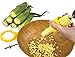 Corn Cutter And Creamer Kit - Includes Corn Cutter, Stainless Steel Cob Screw Drill Bit, And Desilking Brush