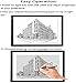 tiktecklab A3 Size (Double Letter Paper Size) Portable LED Light Art Box Tracer Adjustable Brightness Tracing Light Pad for Drawing Sketching Animation Stenciling and 5d Diamond Painting