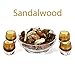 Hosley's 30 Oz Bonus Buy, Rustic Sandalwood Chunky Potpourri. Set of 6 Bags - 5 Oz Each. Perfect for Wedding or Special Occasion; for Everyday Use, Aromatherapy, Spa, Meditation O3