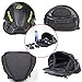 Motorcycle Tank Bag, Evary Waterproof Motobike Backseat Rear Tail Saddle Bag PU Leather Luggage Riding Storage Bag Multifunctional
