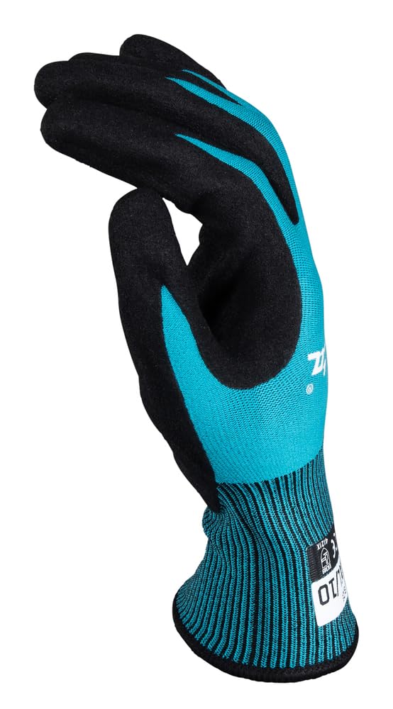 Makita P-84707 Cut Level 1 Nitrile Coated Dipped Gloves, Size X-Large