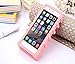 iPhone 6 Case, JEPN 3D PINK big letters Silicone Case for the Apple iPhone 6 4.7 inch Powder