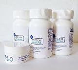 3 bottles MediViral Extra Strength Herpes Daily Supplement and Topical Cream