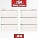 AT-A-GLANCE 2020 Weekly Planner Refill, Day Runner, 8-1/2
