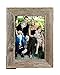 BarnwoodUSA Rustic 5 by 7 Inch Picture Frame with 1.25 Inch Wide Molding - 100% Reclaimed Wood, Weathered Gray