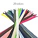 Mmei Pack of 60 Nylon Invisible Zippers for Tailor Sewer Sewing Craft Crafter's Special 16 Inch 20 Colors (3 pcs per color)