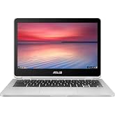 ASUS Chromebook Flip C302 2-in-1 Laptop- 12.5&rdquo; Full HD Touchscreen, Intel Core M3, 4GB RAM, 64GB Flash Storage, All-Metal Body, USB Type C, Corning Gorilla Glass, Chrome OS- C302CA-DHM4 Silver