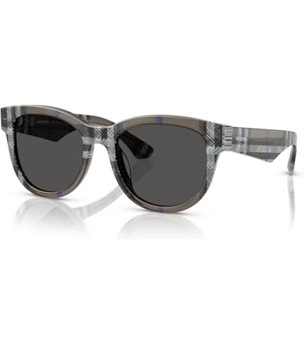 Amazon.com: BURBERRY 0BE4326F 3002T5 Dark Havana Round  display picture 3