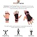 ProFitness Women with Wrist Support Workout Gloves for Women Gloves Wrist Wraps Men guantes Gym Mens Gym Gloves Weight Lifting Gloves Lifting Gloves Men Training (Pink, Medium)