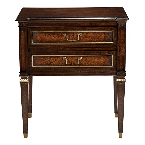 Ethan Allen Georgetown Night Table, Hyde Park with Gold Tone