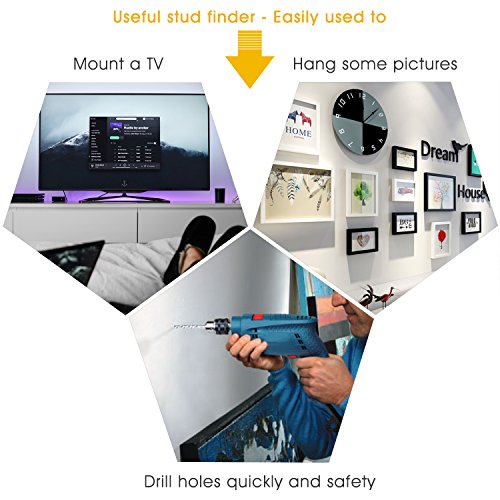 Stud Finder Wall Scanner, 4 in 1 Electric Stud Sensor Beam Finders Wall